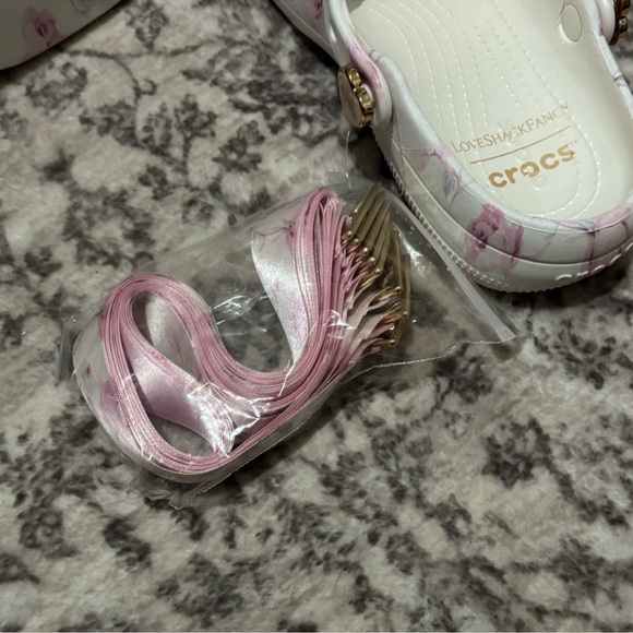 Crocs X Loveshackfancy Limited Edition Collaboration Ballerina Flats Sandals - Picture 11 of 15
